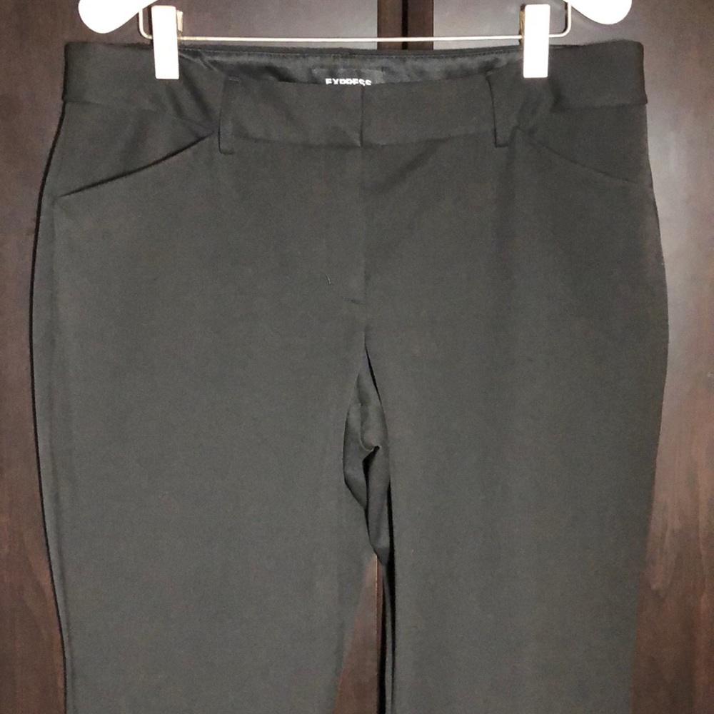 Express Editor Barely Boot Dress Pants
